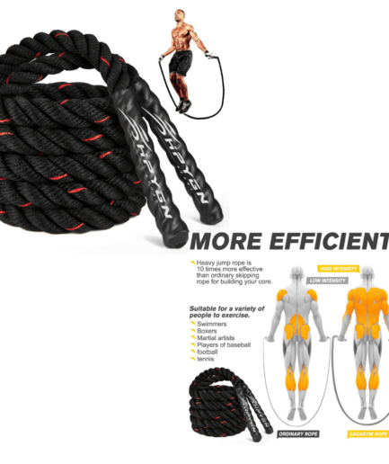 Weighted jump ropes