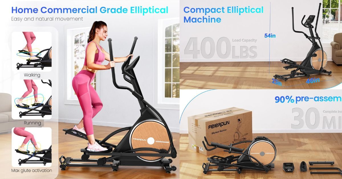 feierdun elliptical machine